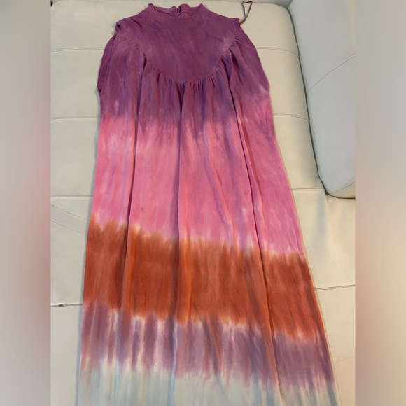 Zara tie dye knit maxi summer dress Medium - Picture 6 of 11